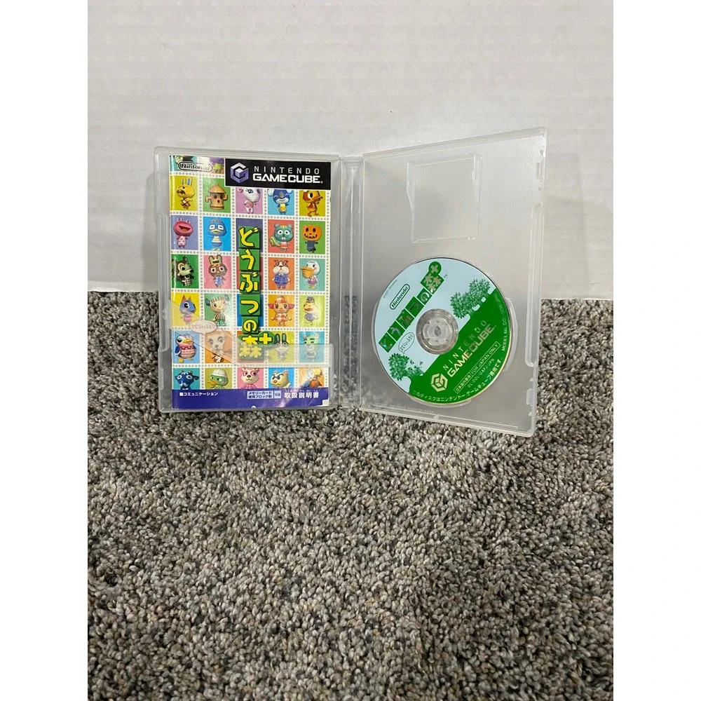 Nintendo Animal Crossing GameCube NTSC-J Japanese CIB Doubutsu no Mori+ GC Game